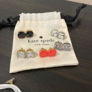 Kate Spade earrings, 5 pairs sold together